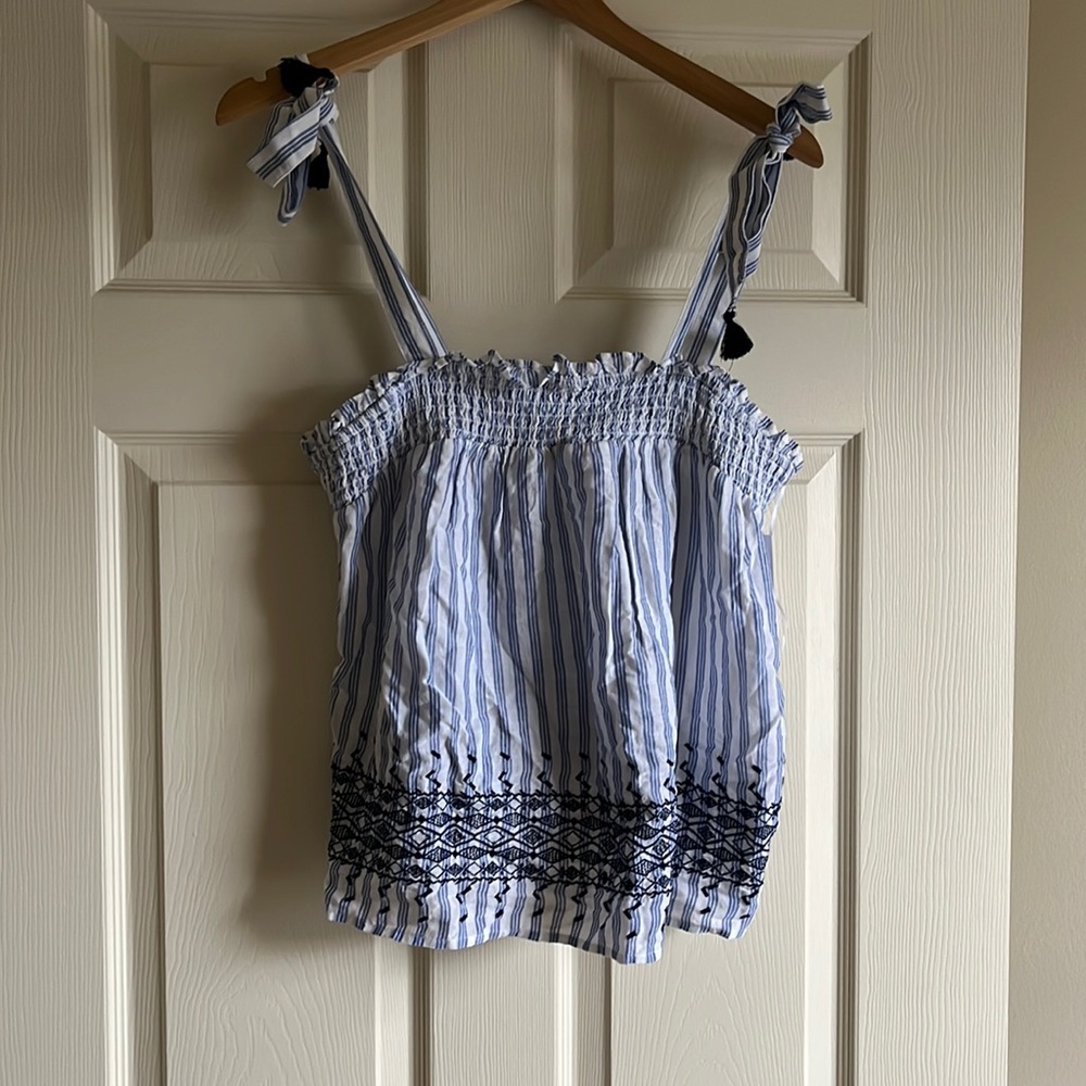 Old Navy Tie Strap Tank, Medium